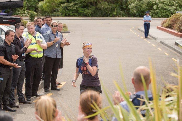 Emilia Lahti Sisu not silence arriving NZ Royal Police academy