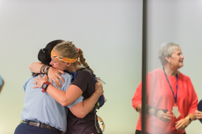 Emilia Lahti Sisu not silence after her speech at NZ Police College in Porirua